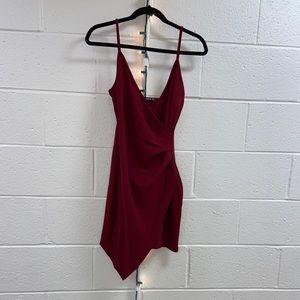 Never worn, Shein burgundy bodycon dress